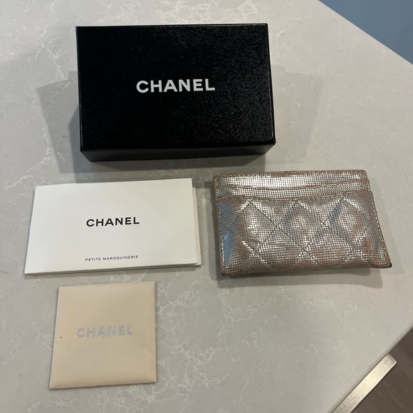 Chanel Metallic Card Case - Picture 2 of 6
